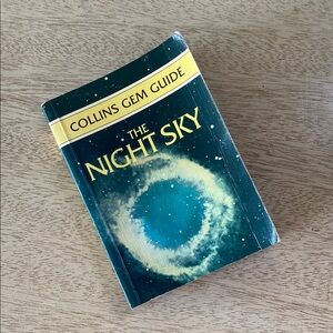 vintage Collins Gem Guide The Night Sky pocket guidebook